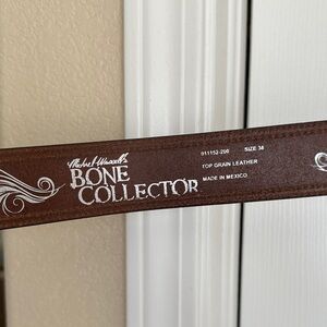 New Bone Collector Men’s Leather Belt
